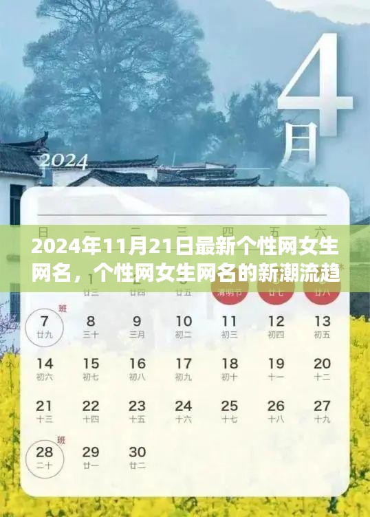 2024年女生網名新潮，深度探討最新流行趨勢