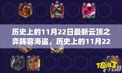 歷史上的11月22日，最新云頂之弈海盜陣容深度評測與介紹，從實戰角度解析陣容優勢及玩法技巧