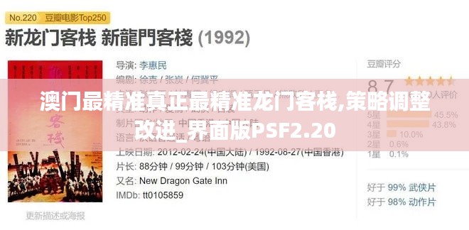 澳門最精準真正最精準龍門客棧,策略調整改進_界面版PSF2.20