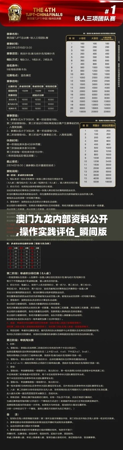 澳門九龍內(nèi)部資料公開,操作實踐評估_瞬間版FQL9.7