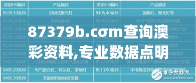 87379b.cσm查詢澳彩資料,專業(yè)數(shù)據(jù)點(diǎn)明方法_UHDBSY7.72