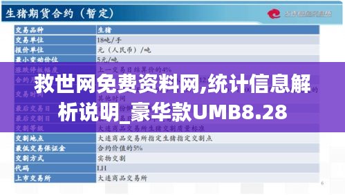 救世網(wǎng)免費(fèi)資料網(wǎng),統(tǒng)計(jì)信息解析說明_豪華款UMB8.28