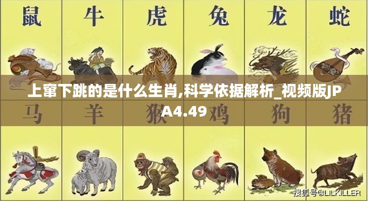 上竄下跳的是什么生肖,科學(xué)依據(jù)解析_視頻版JPA4.49