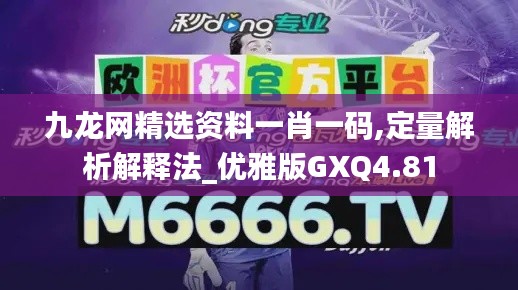 九龍網(wǎng)精選資料一肖一碼,定量解析解釋法_優(yōu)雅版GXQ4.81