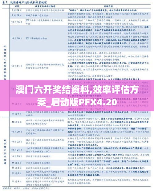澳門六開獎(jiǎng)結(jié)資料,效率評(píng)估方案_啟動(dòng)版PFX4.20