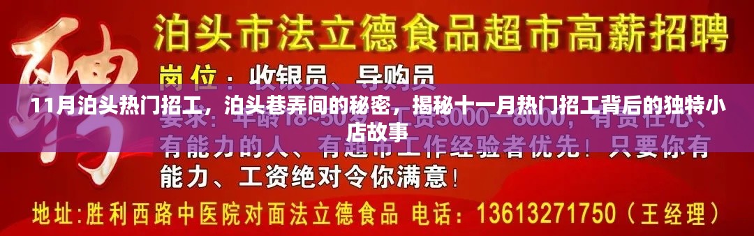 揭秘泊頭十一月熱門招工背后的獨(dú)特小店故事，巷弄間的秘密與求職熱潮