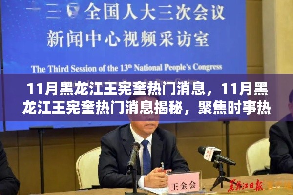 黑龍江王憲奎11月熱門消息揭秘，聚焦時事熱點，最新動態探尋