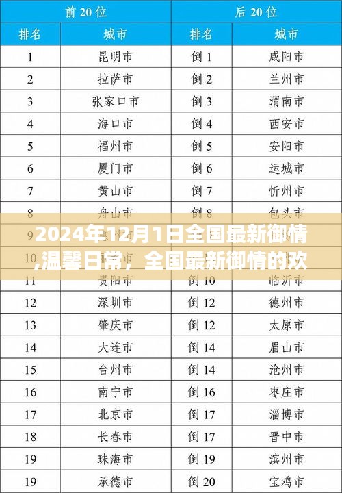2024年12月1日全國御情溫馨日常，趣事與友情的歡樂時光