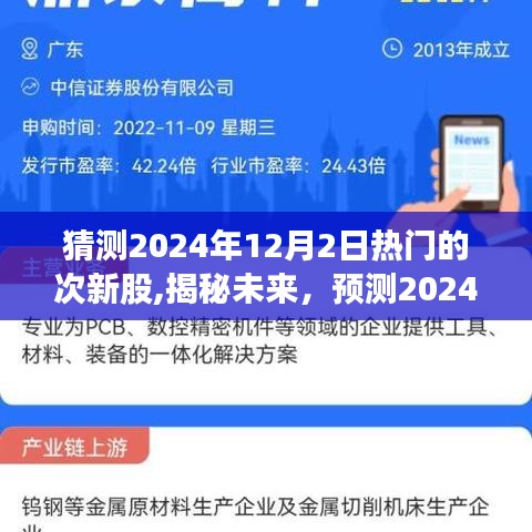 揭秘未來熱門次新股，預測2024年12月2日次新股展望