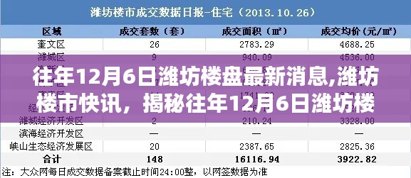 揭秘往年12月6日濰坊樓盤最新動態，樓市快訊速遞，最新樓盤消息一網打盡