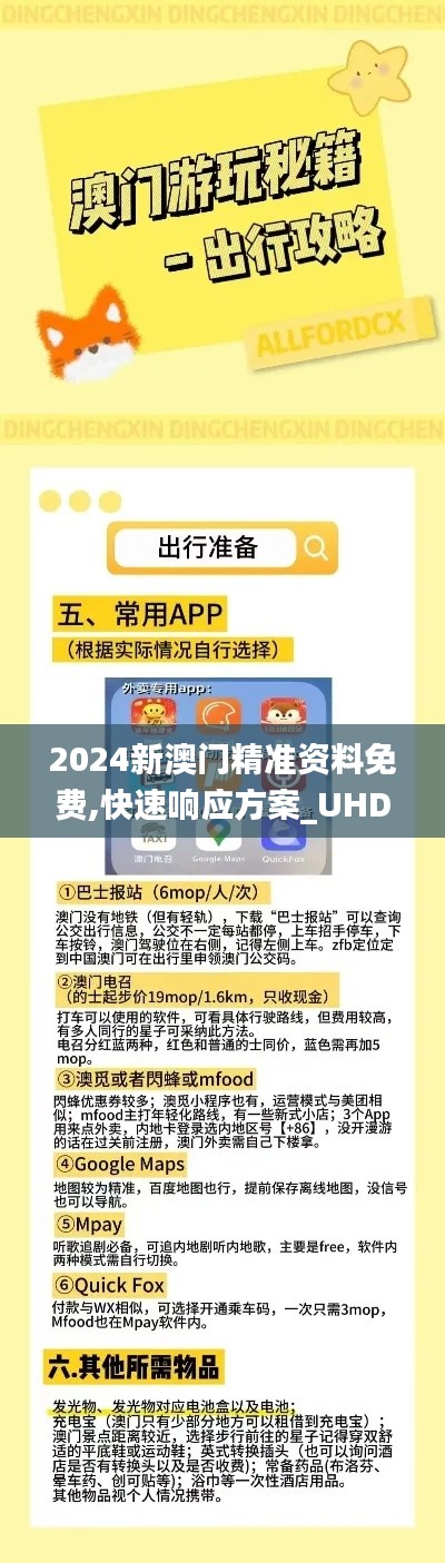 2024新澳門精準(zhǔn)資料免費(fèi),快速響應(yīng)方案_UHD版6.101