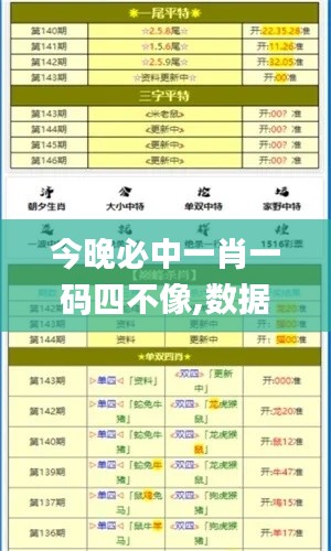 今晚必中一肖一碼四不像,數(shù)據(jù)導向解析計劃_PalmOS1.822