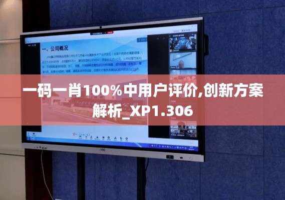 一碼一肖100%中用戶評價,創(chuàng)新方案解析_XP1.306