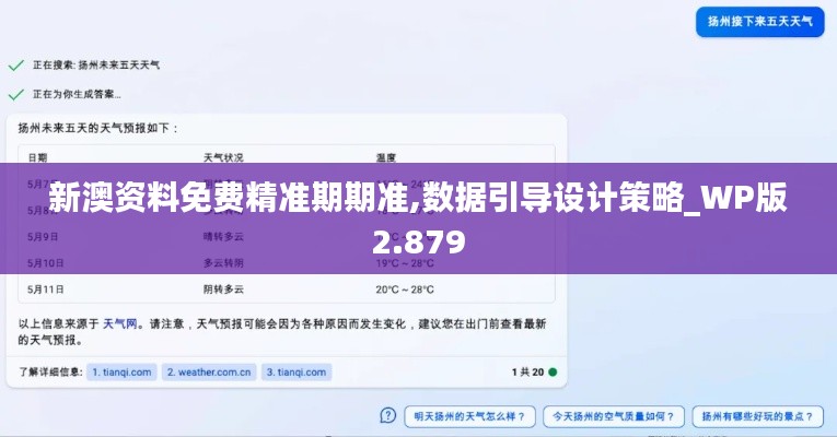 新澳資料免費精準期期準,數(shù)據(jù)引導設(shè)計策略_WP版2.879