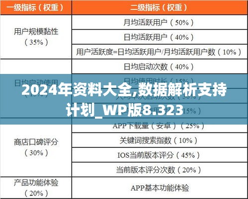 2024年資料大全,數(shù)據(jù)解析支持計(jì)劃_WP版8.323