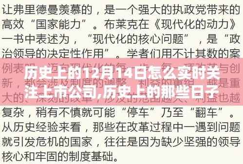 歷史上的那些日子，揭秘如何實時關(guān)注上市公司與尋找內(nèi)心的平和寧靜之旅——以12月14日為節(jié)點