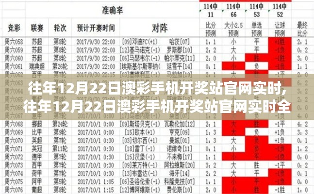 往年12月22日澳彩手機(jī)開獎?wù)竟倬W(wǎng)實(shí)時解析與評測，涉及違法犯罪問題需注意風(fēng)險(xiǎn)警示與防范意識。