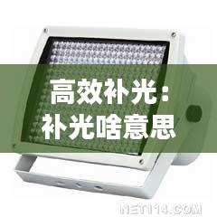 高效補(bǔ)光：補(bǔ)光啥意思 