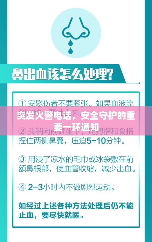 突發(fā)火警電話，安全守護的重要一環(huán)通知