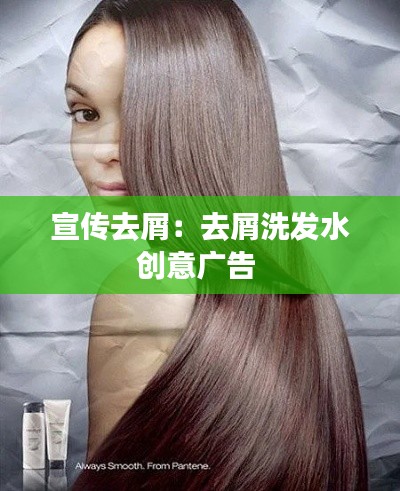 宣傳去屑：去屑洗發水創意廣告 