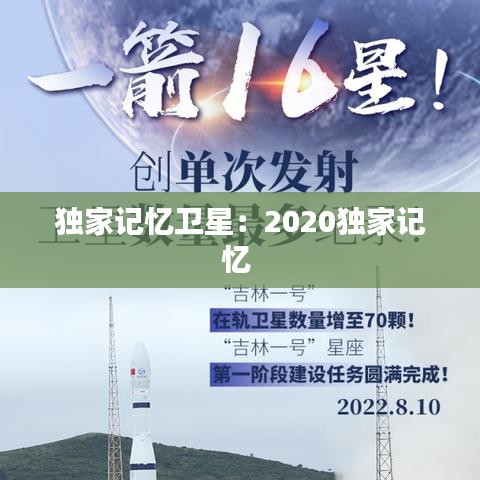 獨家記憶衛(wèi)星：2020獨家記憶 