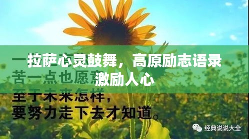 拉薩心靈鼓舞，高原勵(lì)志語錄激勵(lì)人心