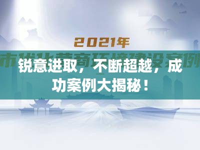 銳意進(jìn)取，不斷超越，成功案例大揭秘！