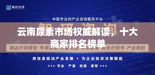 云南尿素市場權(quán)威解讀，十大商家排名榜單