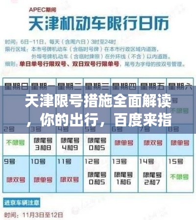 天津限號措施全面解讀，你的出行，百度來指引！