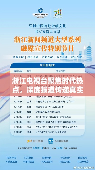 浙江電視臺(tái)聚焦時(shí)代熱點(diǎn)，深度報(bào)道傳遞真實(shí)聲音，引領(lǐng)輿論關(guān)注新風(fēng)向