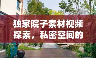 獨家院子素材視頻探索，私密空間的視覺盛宴