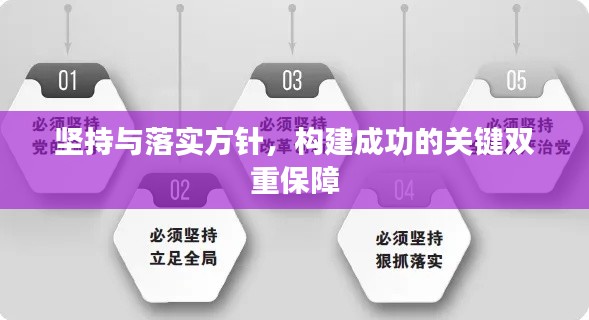 堅持與落實方針，構建成功的關鍵雙重保障