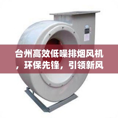 臺州高效低噪排煙風機，環保先鋒，引領新風潮流