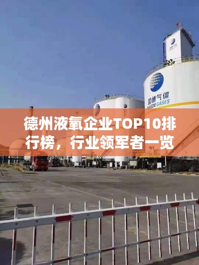 德州液氧企業TOP10排行榜，行業領軍者一覽無余