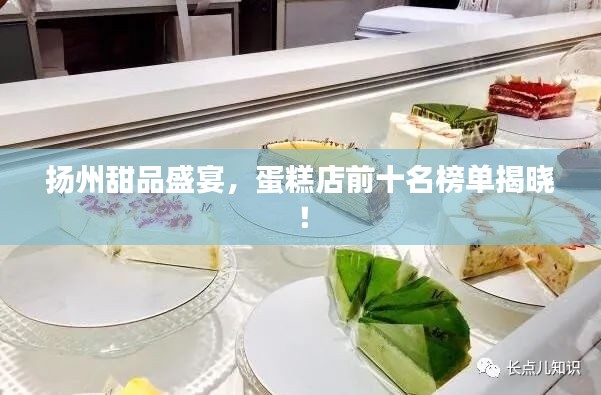 揚(yáng)州甜品盛宴，蛋糕店前十名榜單揭曉！