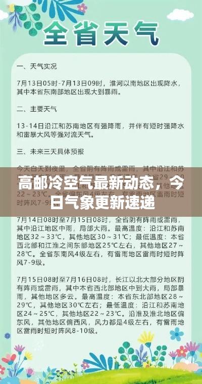 高郵冷空氣最新動態(tài)，今日氣象更新速遞