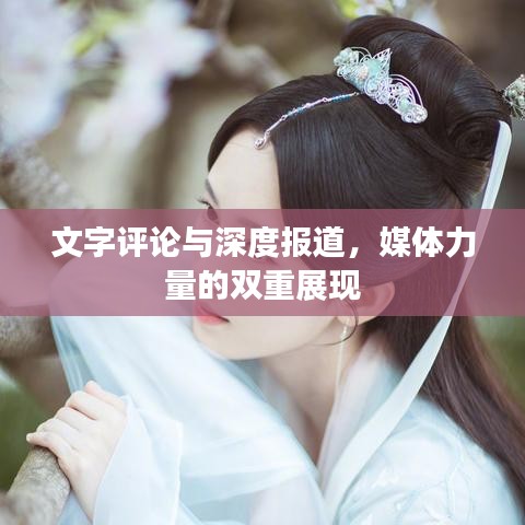 文字評論與深度報道，媒體力量的雙重展現