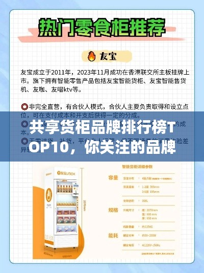 共享貨柜品牌排行榜TOP10，你關注的品牌上榜了嗎？