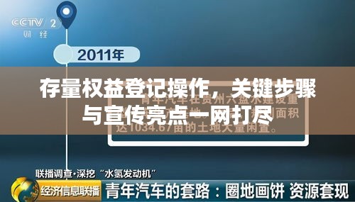 存量權(quán)益登記操作，關(guān)鍵步驟與宣傳亮點(diǎn)一網(wǎng)打盡