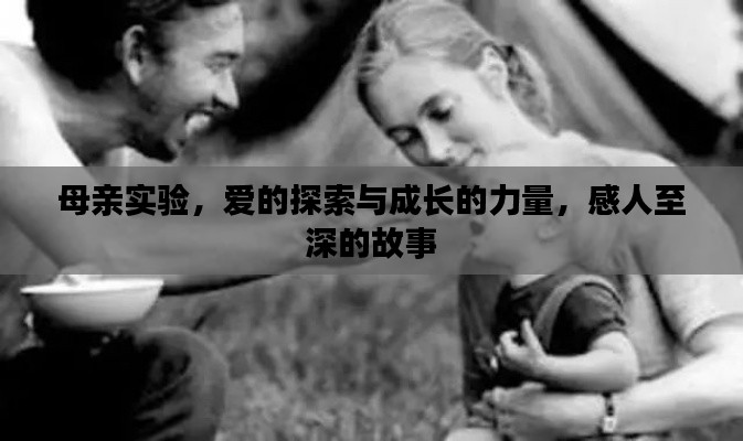 母親實驗，愛的探索與成長的力量，感人至深的故事
