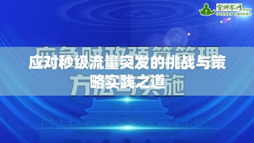 應對秒級流量突發的挑戰與策略實踐之道