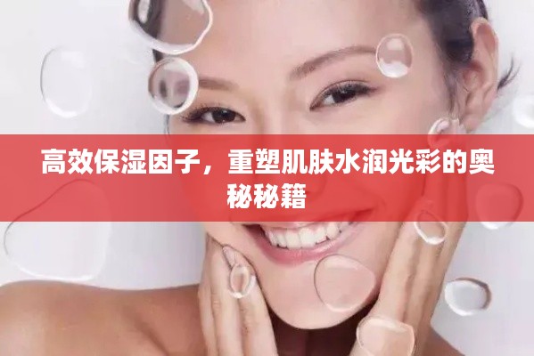 高效保濕因子，重塑肌膚水潤光彩的奧秘秘籍