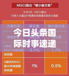 今日頭條國際時事速遞，全球最新大事報道匯總