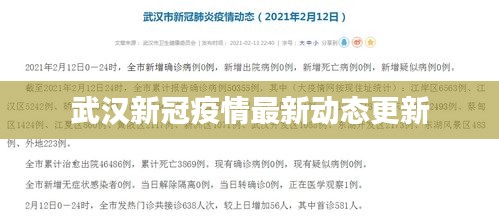 武漢新冠疫情最新動態更新