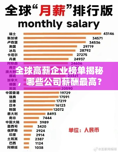 全球高薪企業(yè)榜單揭秘，哪些公司薪酬最高？