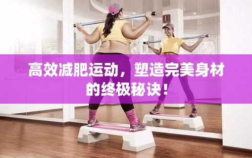 高效減肥運動，塑造完美身材的終極秘訣！