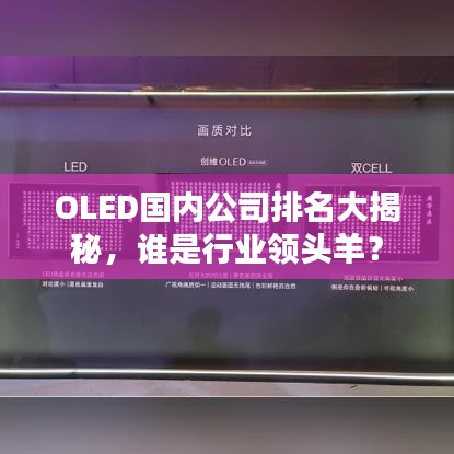 OLED國(guó)內(nèi)公司排名大揭秘，誰(shuí)是行業(yè)領(lǐng)頭羊？