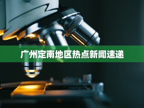 廣州定南地區(qū)熱點新聞速遞