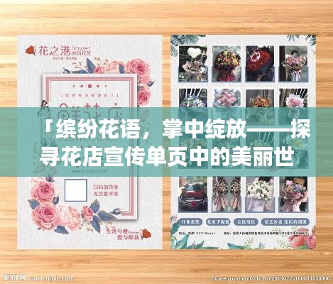 「繽紛花語，掌中綻放——探尋花店宣傳單頁中的美麗世界」